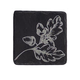 Selbrae House Autumn Acorns Single Slate Coaster