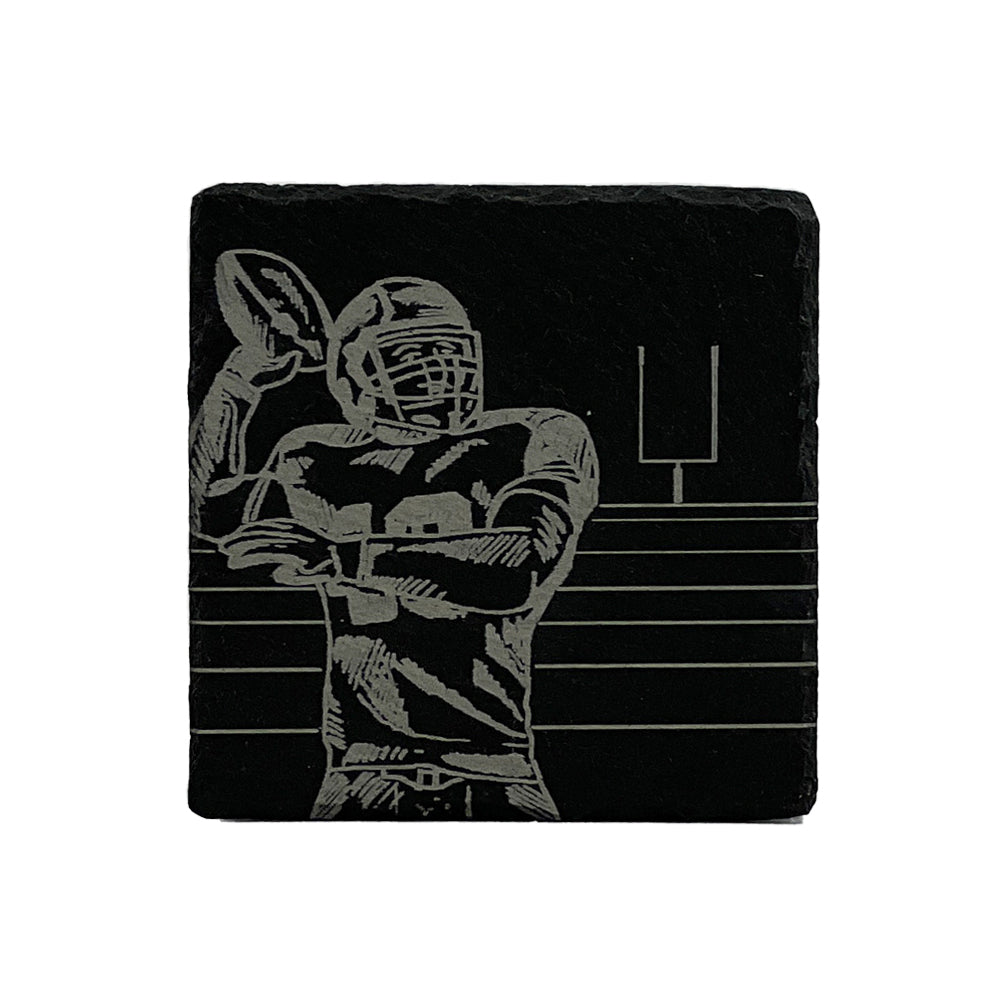 Selbrae House American Football Single Slate Coaster