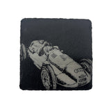 Selbrae House Vintage Racing Car Single Slate Coaster