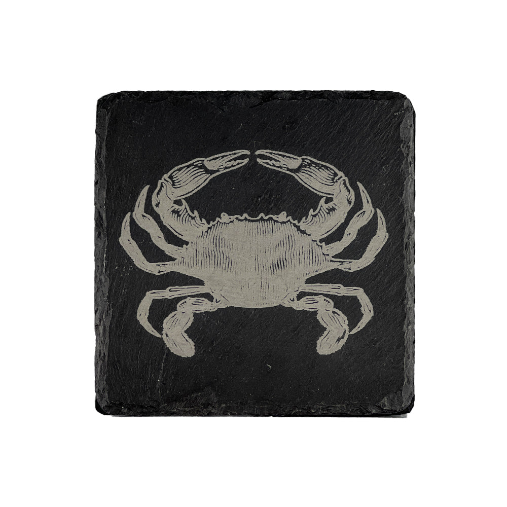 Selbrae House Crab Single Slate Coaster