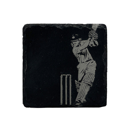 Selbrae House Cricket Single Slate Coaster