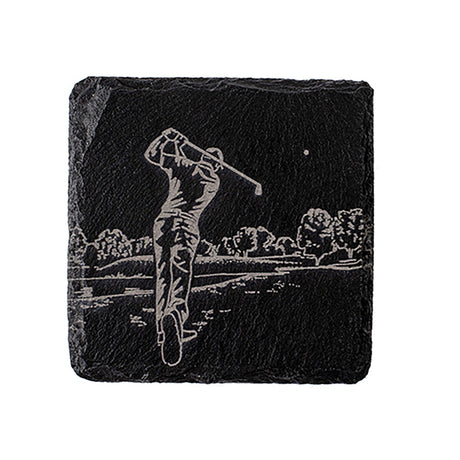 Selbrae House Golf Single Slate Coaster