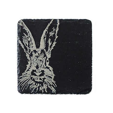 Hare Single Slate Coaster - Selbrae House