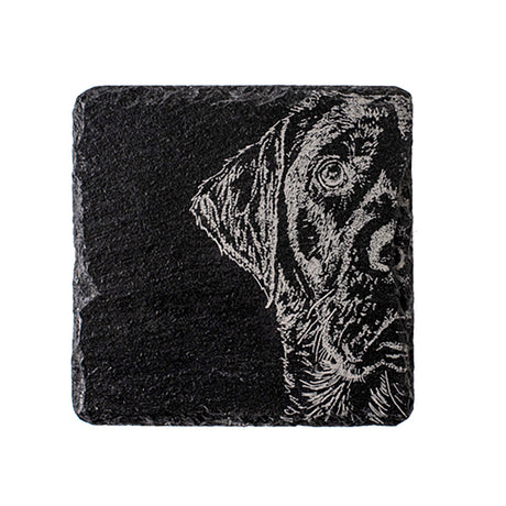 Selbrae House Labrador Single Slate Coaster