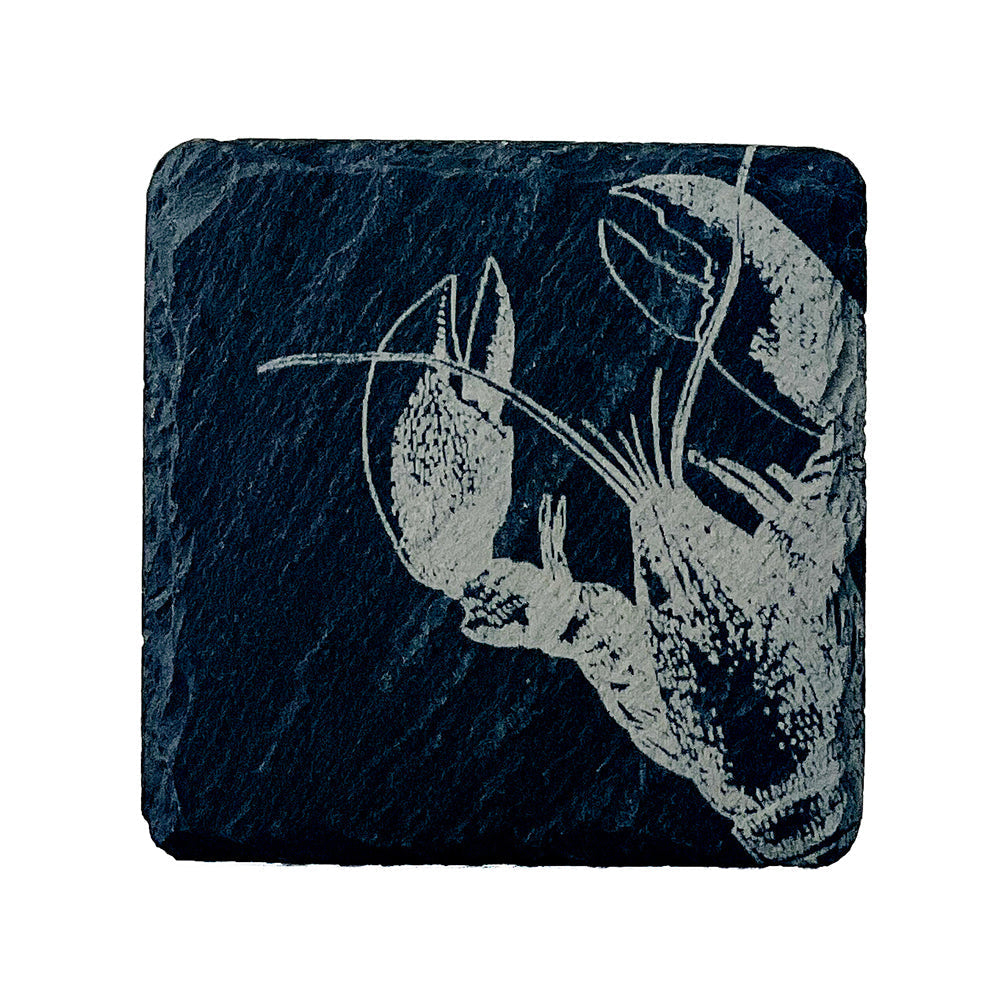 Selbrae House Lobster Single Slate Coaster