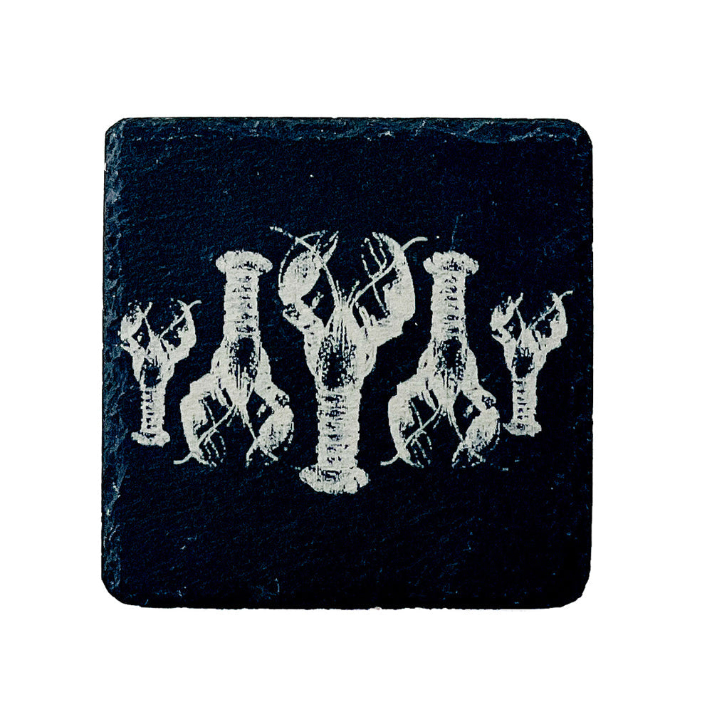 Selbrae House Lobster Repeat Single Slate Coaster