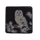 Selbrae House Tawny Owl Single Slate Coaster