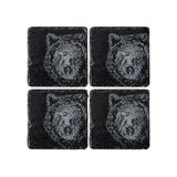 Selbrae House Bear Slate Coasters - Set of 4