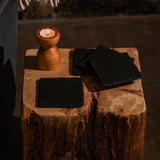 Selbrae House Square Slate Coasters - Set of 4