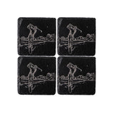 Selbrae House Golf Slate Coasters - Set of 4