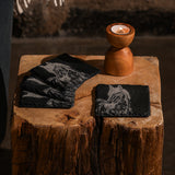 Selbrae House Horse Portrait Slate Coasters - Set of 4