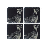 Selbrae House Pheasant Slate Coasters - Set of 4