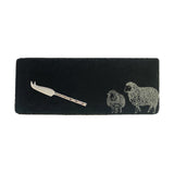 Selbrae House Sheep Single Mini Slate Cheese Board & Knife Set