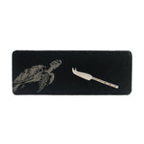 Selbrae House Turtle Single Mini Slate Cheese Board & Knife Set
