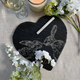 Selbrae House Kissing Hare Slate Cheese Board