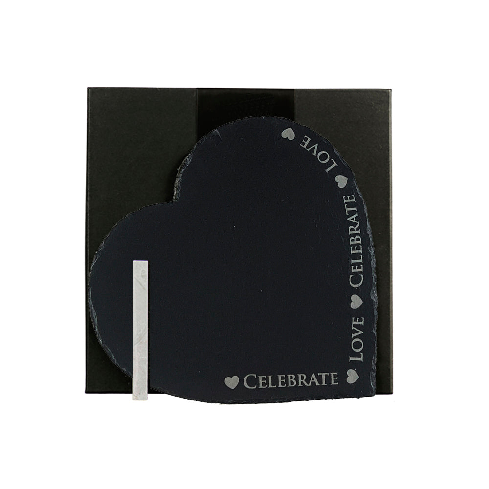 Selbrae House Love & Celebrate Slate Serving Board