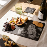 Selbrae House Tawny Owl Slate Cheese Board