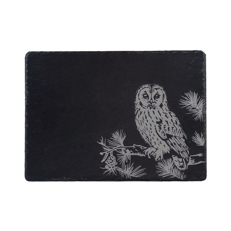 Selbrae House Tawny Owl Slate Cheese Board