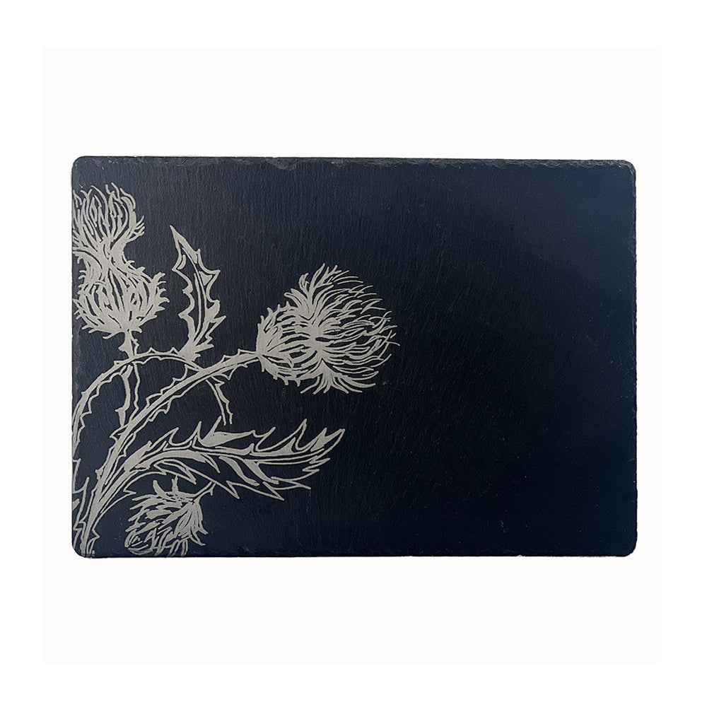 Thistle Trio Slate Cheese Board - Selbrae House