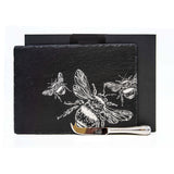 Bee Slate Cheese Board & Knife Set