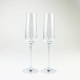 Selbrae House Heart Champagne Flutes - Set of 2
