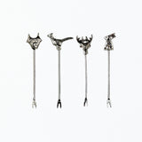 Country Animals Olive Picks - Set of 4