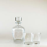 Selbrae House Golf Decanter & Glass Set