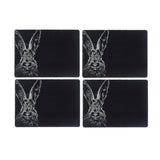 Selbrae House Hare Slate Placemat & Coaster Gift Set