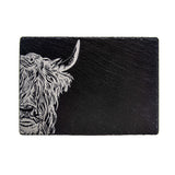 Highland Cow Slate Placemat & Coaster Gift Set