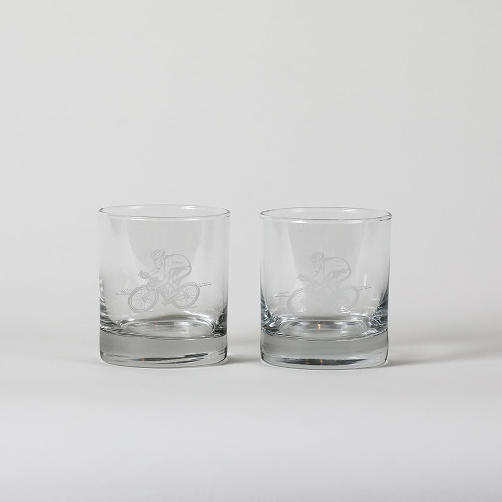 Selbrae House Cycling Glass Tumblers - Set of 2