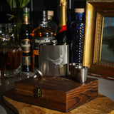Selbrae House Pheasant Hip Flask & Cup Set