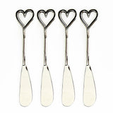 Selbrae House Love Heart Butter Knives - Set of 4