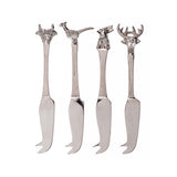 Selbrae House Country Animals Mini Cheese Knives - Set of 4