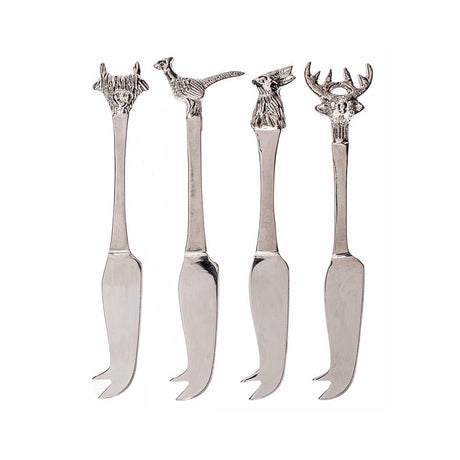 Selbrae House Country Animals Mini Cheese Knives - Set of 4