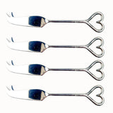 Selbrae House Love Heart Mini Cheese Knives - Set of 4