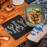 Selbrae House Lobster Repeat Slate Pot Stand
