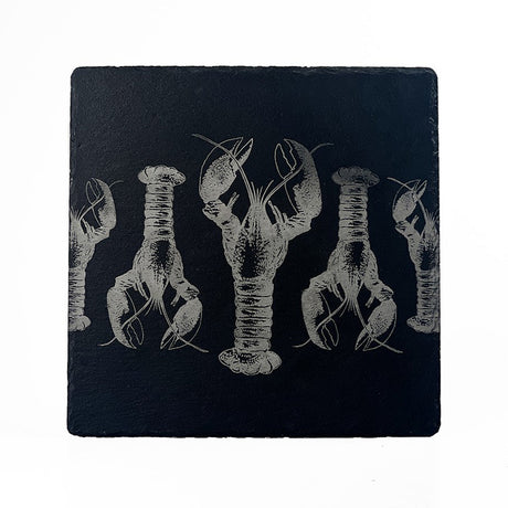 Selbrae House Lobster Repeat Slate Pot Stand