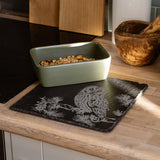 Selbrae House Tawny Owl Slate Pot Stand