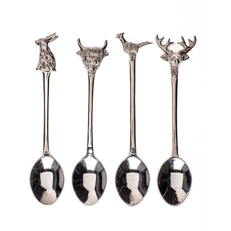 Country Animals Selbrae House Spoons - Set of 4