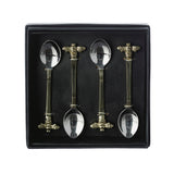 Gold Bee Spoons - Set of 4