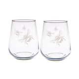 Bee Stemless Glasses - Set of 2