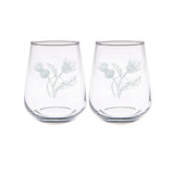 Selbrae House Thistle Trio Stemless Glasses - Set of 2