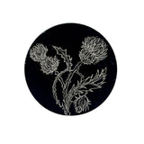 Selbrae House Thistle Trio Slate Magnet