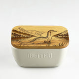 Selbrae House Nessie White Butter Dish