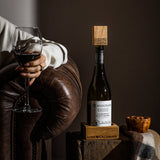 Selbrae House Love & Celebrate Oak Wine Bottle Coaster