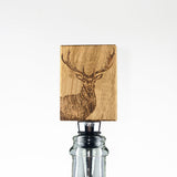 Monarch Stag Oak Bottle Stopper