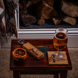 Selbrae House Golf Oak Coasters - Set of 2