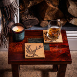 Stag Oak Coasters - Set of 2