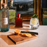 Selbrae House Gin is My Tonic Oak Bar Board
