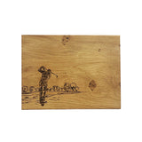 Selbrae House Golf Oak Bar Board